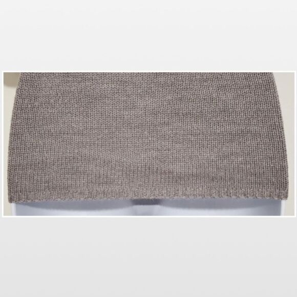 Vtg Wet Seal Cardigan Womens Medium Gray Hi Low Knit Open Tie Front - Picture 10 of 15